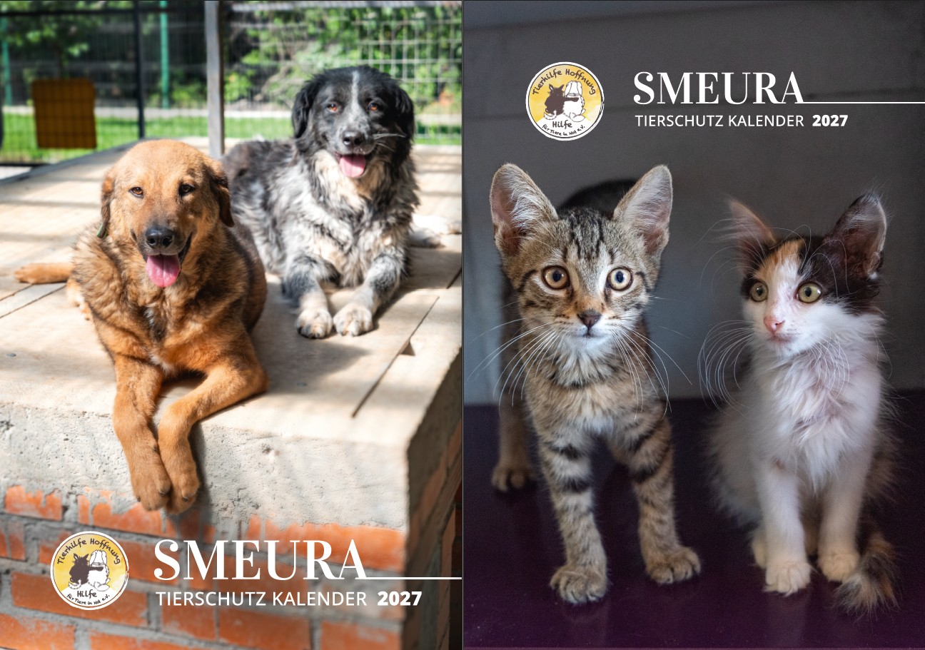 Smeura Tierschutz Kalender 2027